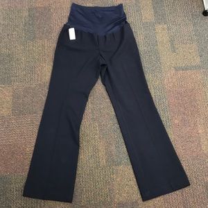 Gap Maternity Baby Boot Trousers Navy Blue Size 10